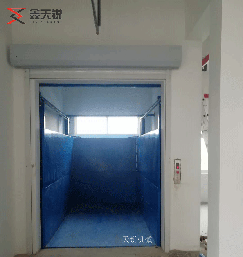 临汾上货专用导轨式升降货梯